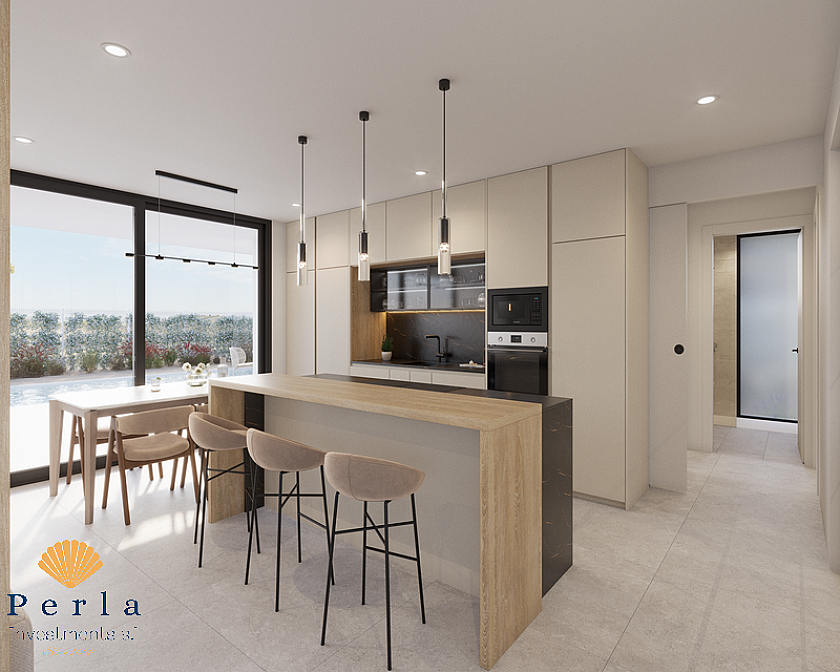 Fallegt nútímalegt einbýlishús í Alhama 